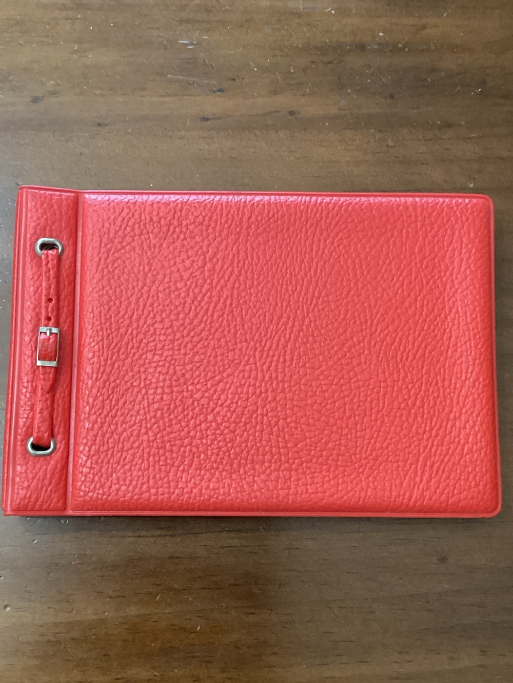 Vintage 1960s Retro Red Photo Album 5.25” x 7.75”